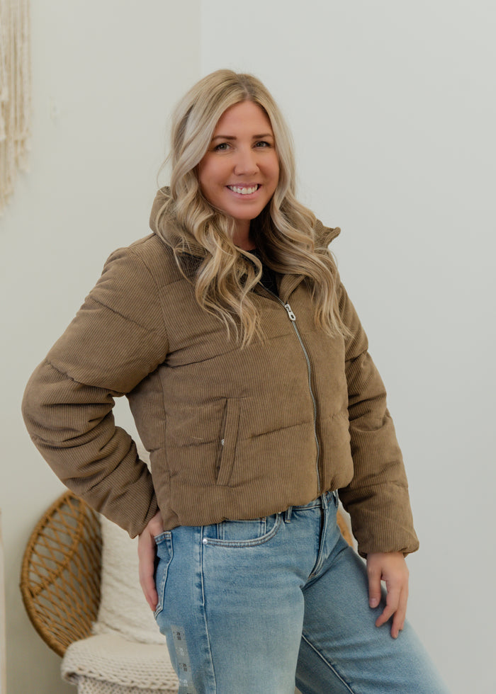 The New Dolly Corduroy Puffer