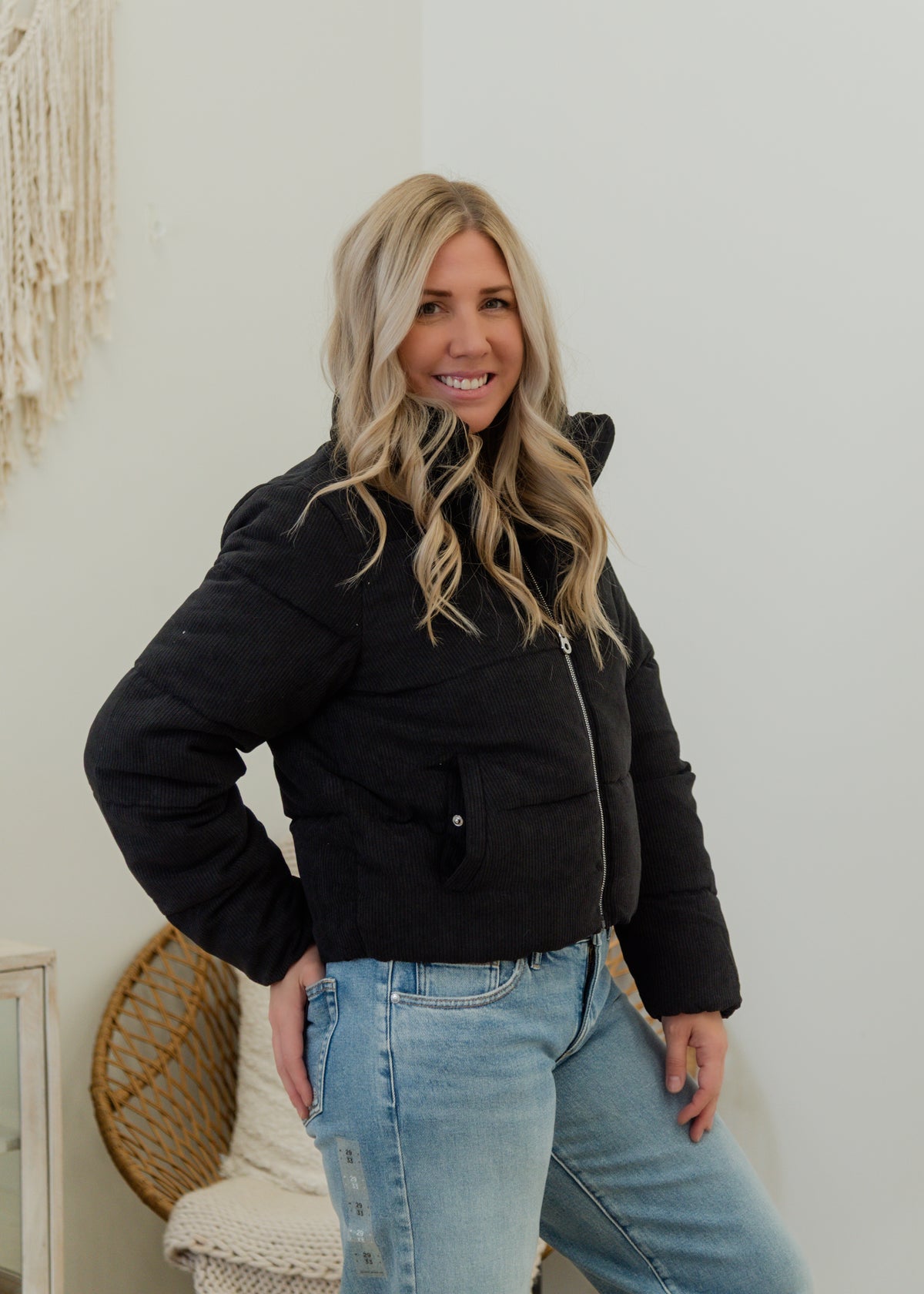 The New Dolly Corduroy Puffer