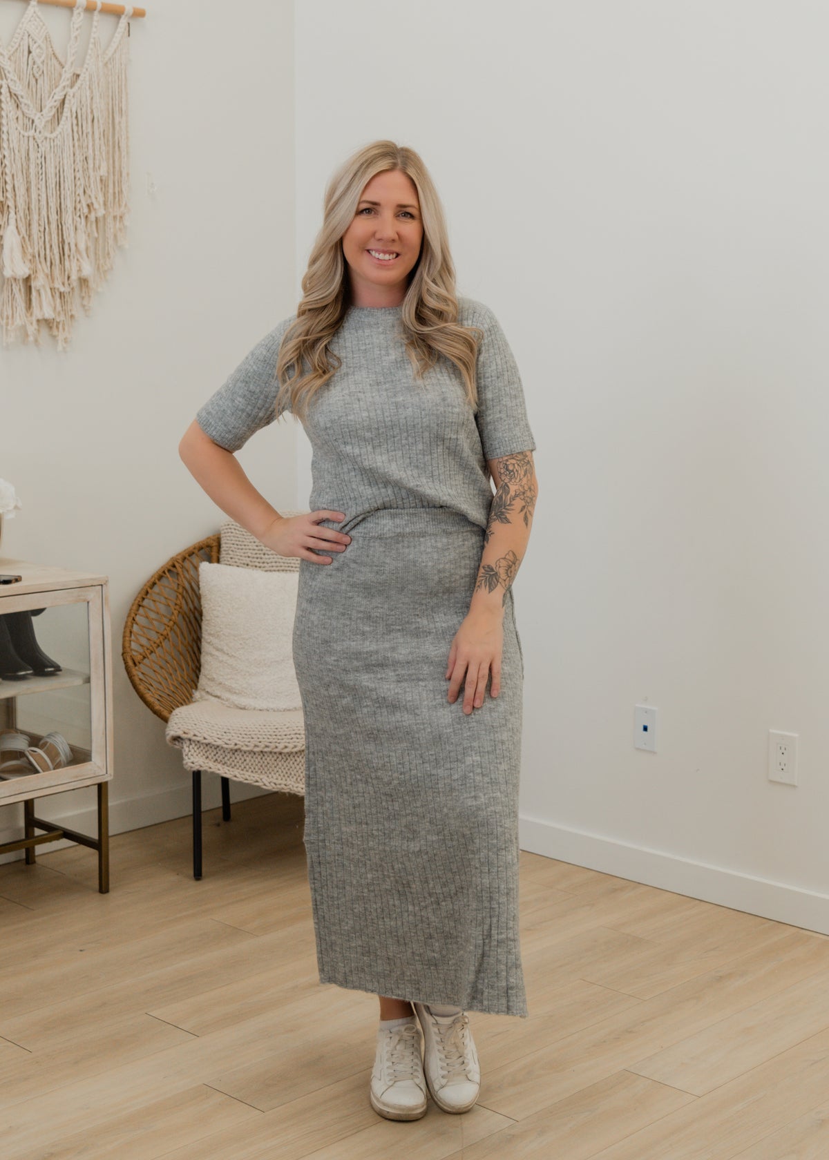 The Sally Ankle Skirt