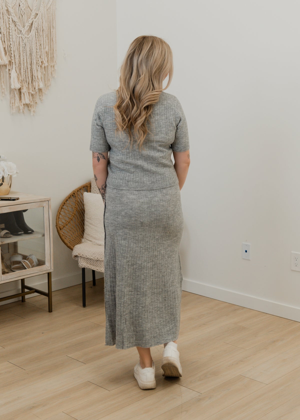 The Sally Ankle Skirt