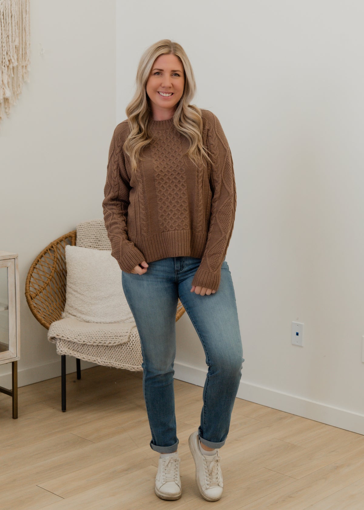 The Willa Cabled Sweater