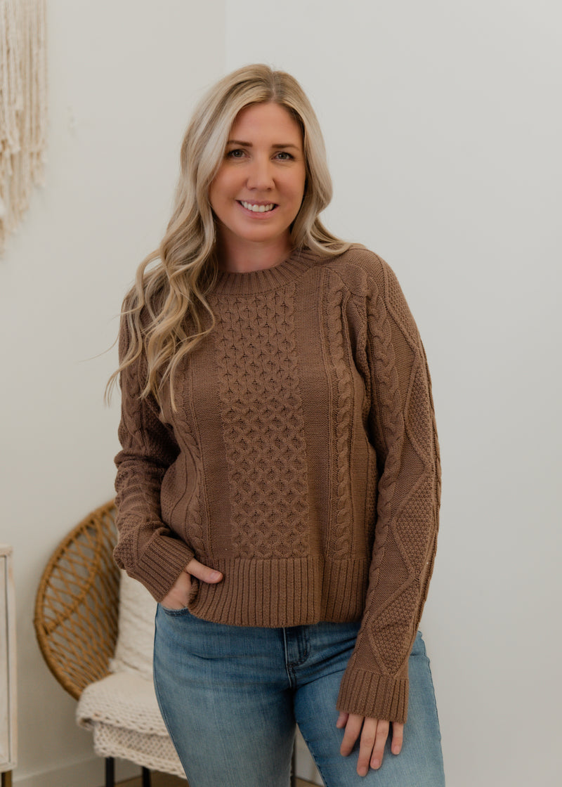 The Willa Cabled Sweater