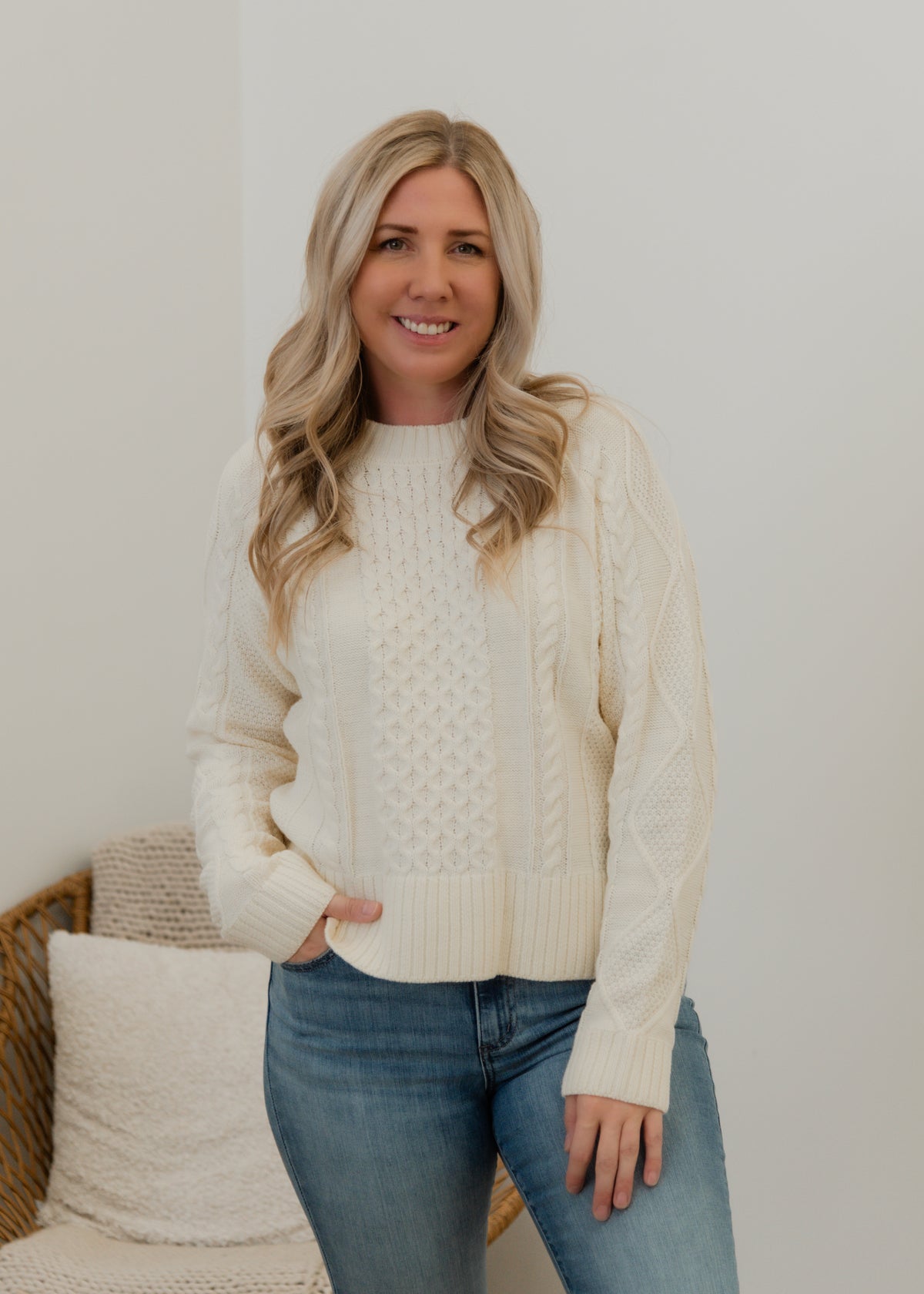 The Willa Cabled Sweater