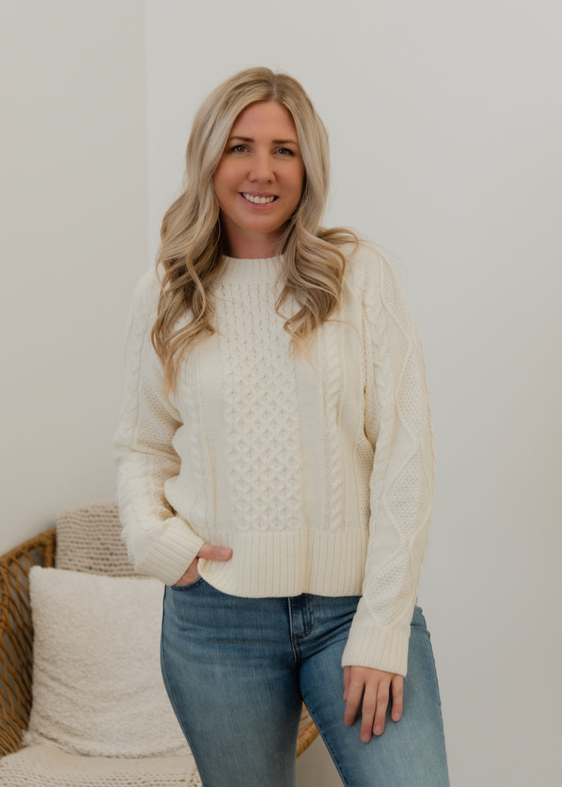 The Willa Cabled Sweater