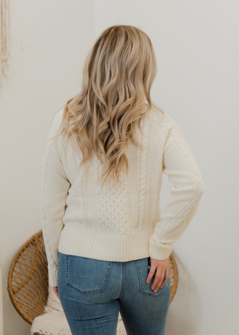 The Willa Cabled Sweater