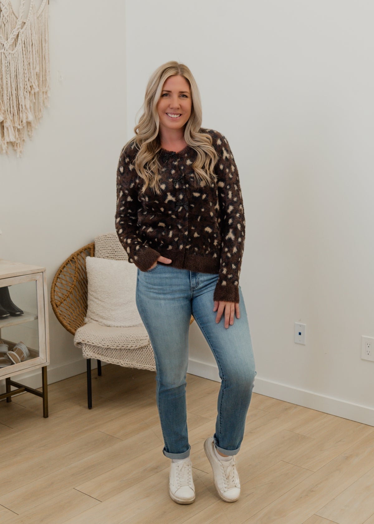 The Leslie Leopard Cardigan