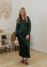 The Merle Satin Shirt