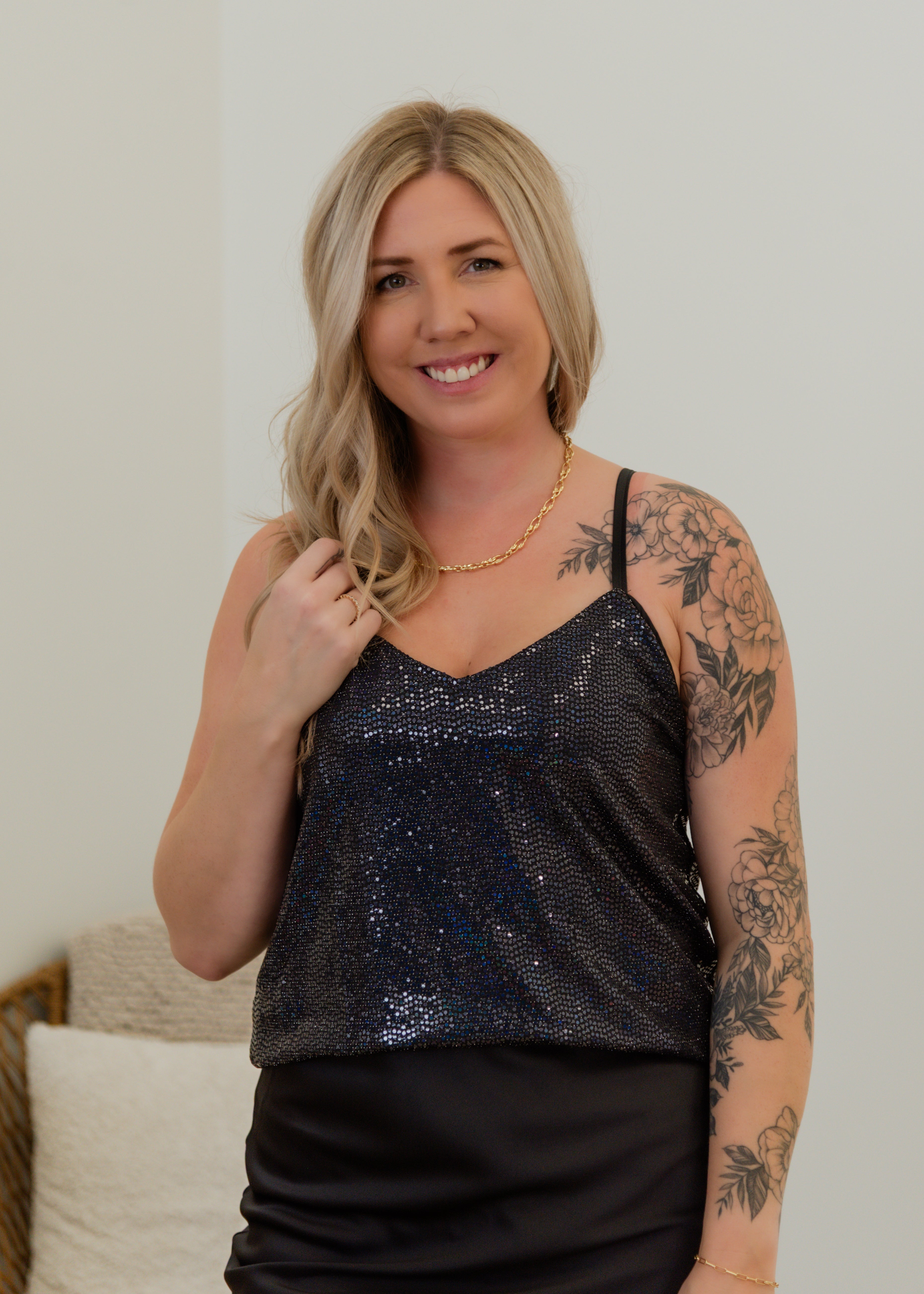 トップス ella drawstring blouse eLLa selectshop drawstring blouse （ブラック） Ella