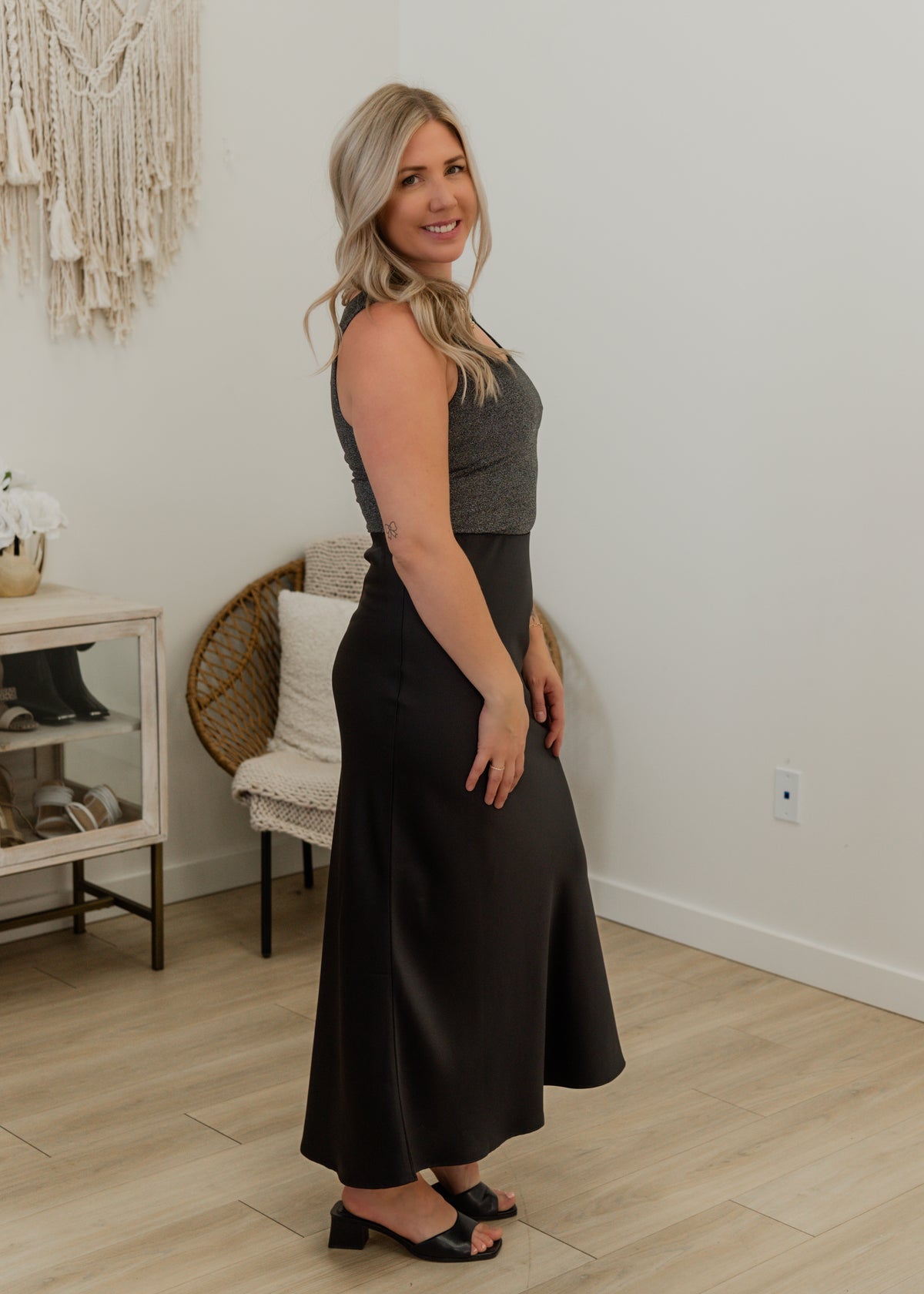 The Lea Glitter 2-Way Tank