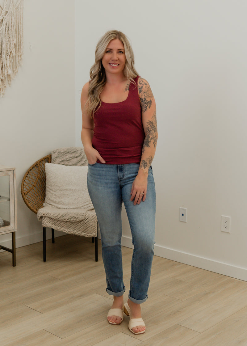 The Lea Glitter 2-Way Tank