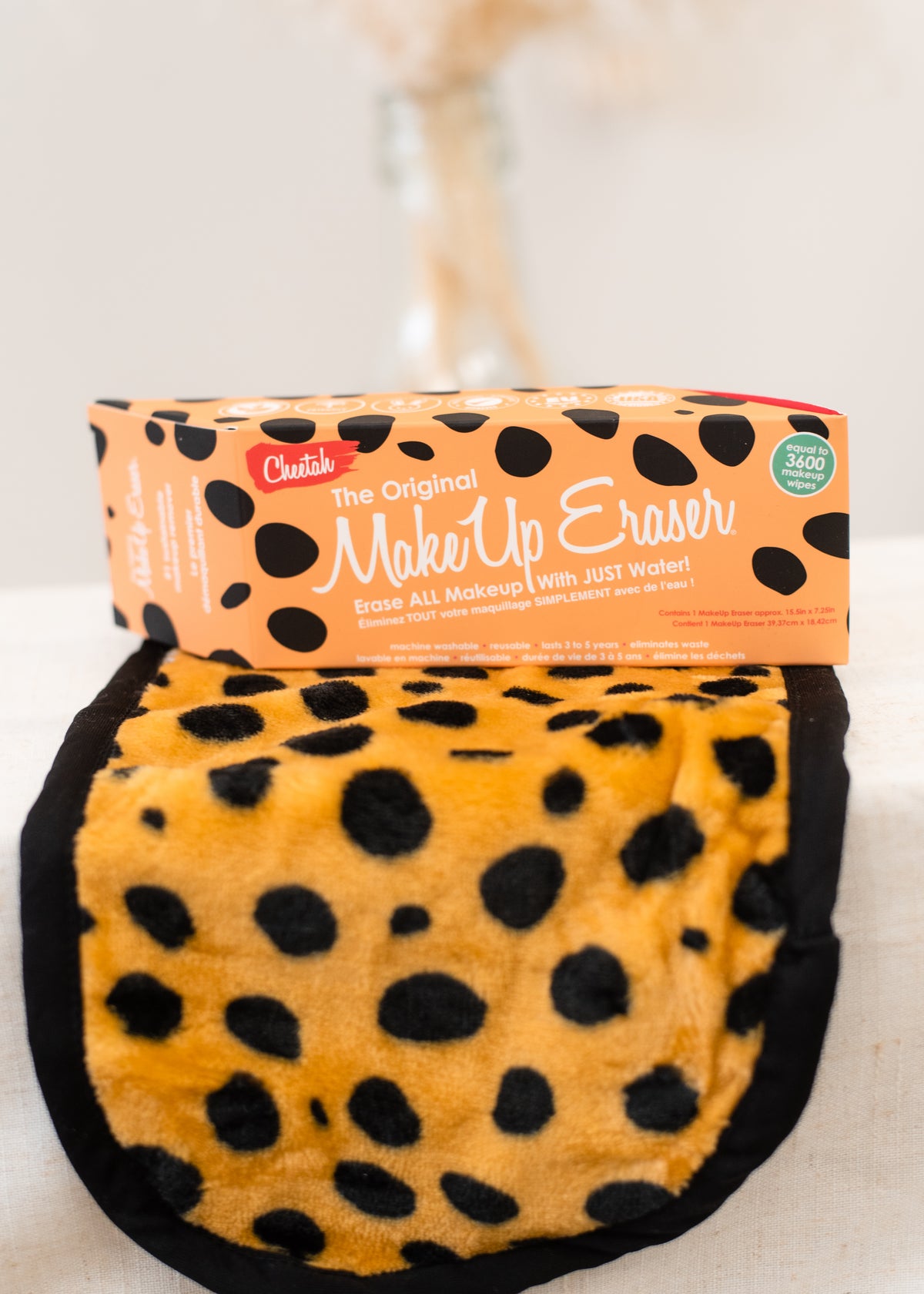 The Cheetah Print Makeup Eraser