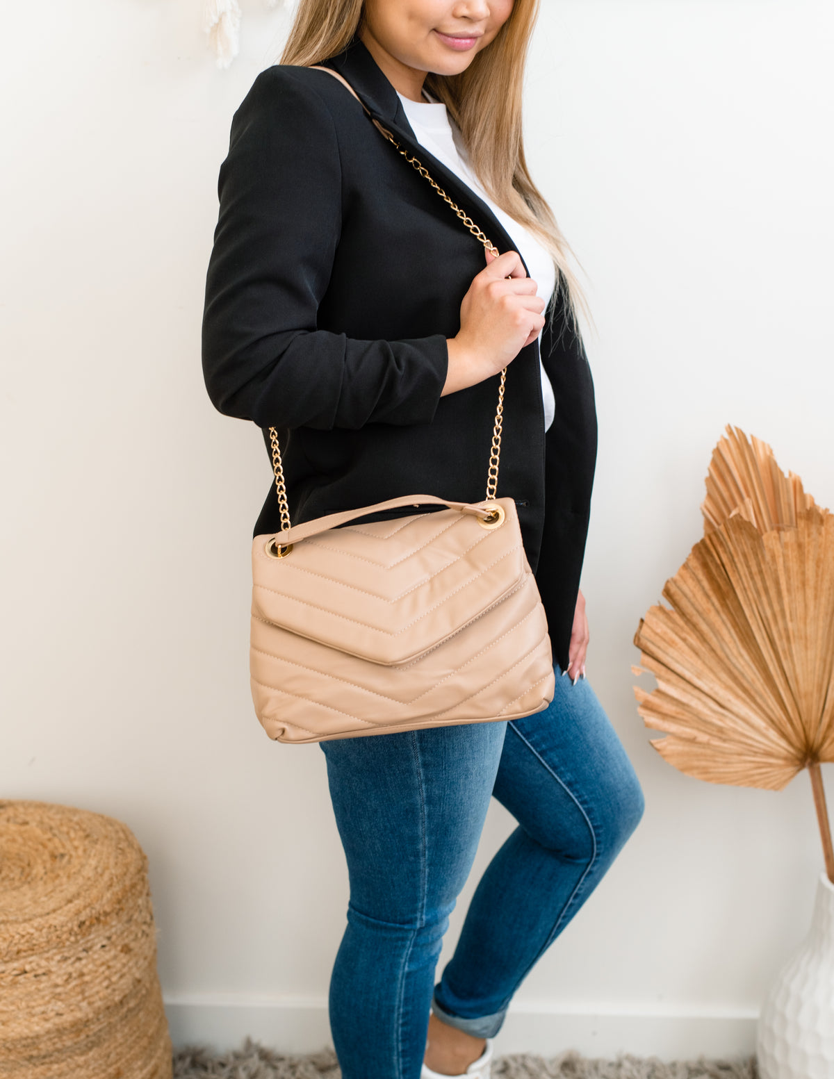 The Marianna Quilted Shoulder Bag