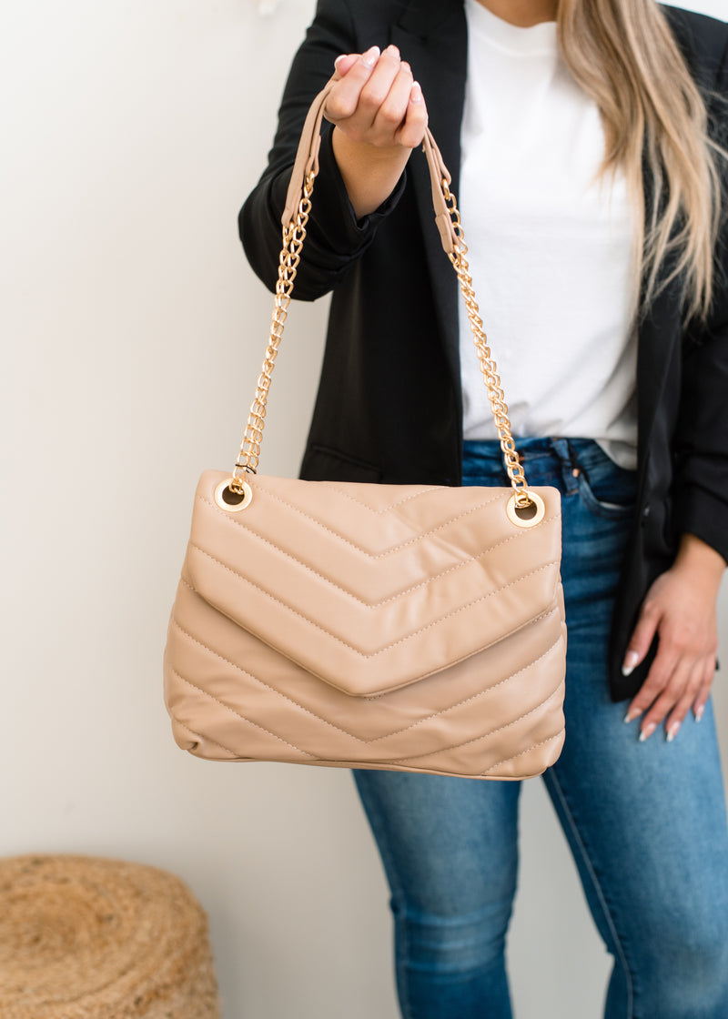 The Marianna Quilted Shoulder Bag
