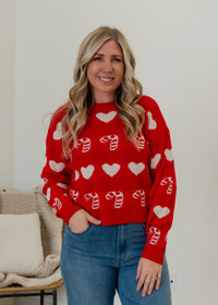 The Candy Hearts Pullover