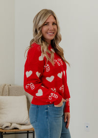The Candy Hearts Pullover