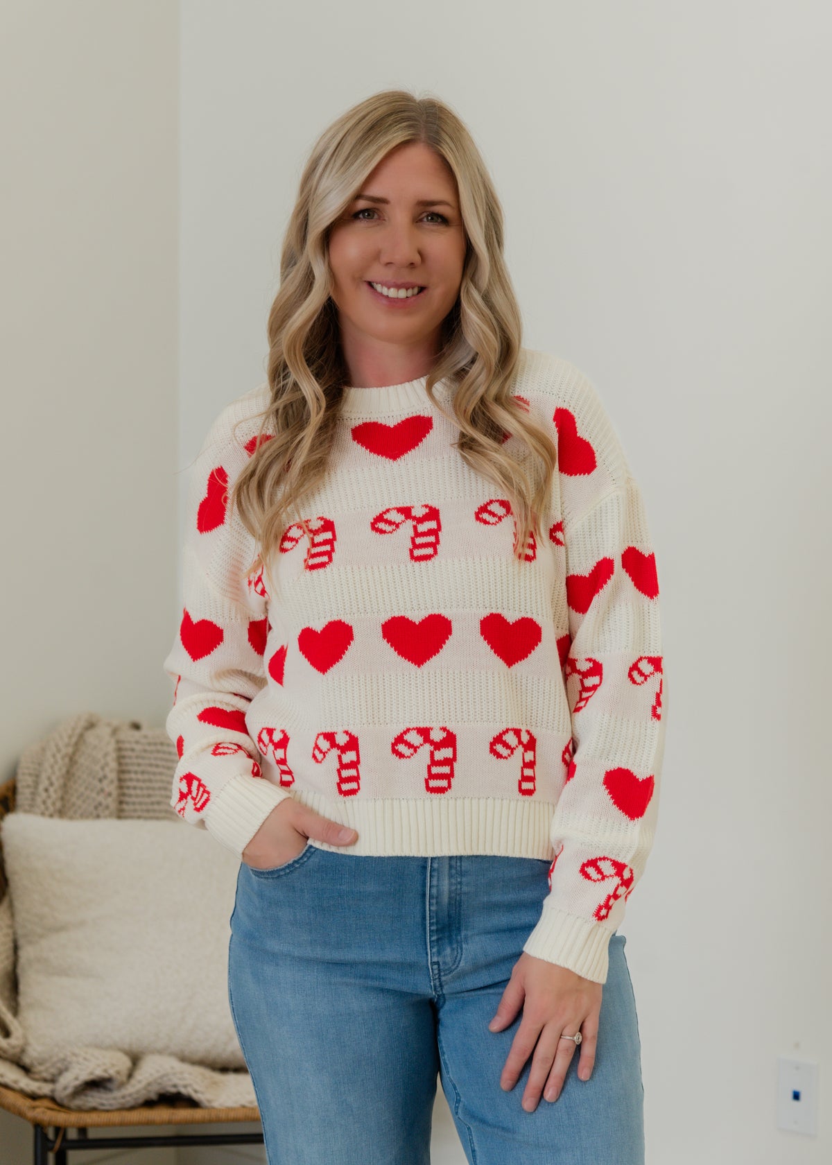 The Candy Hearts Pullover