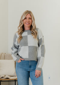 The Gianna Block Sweater
