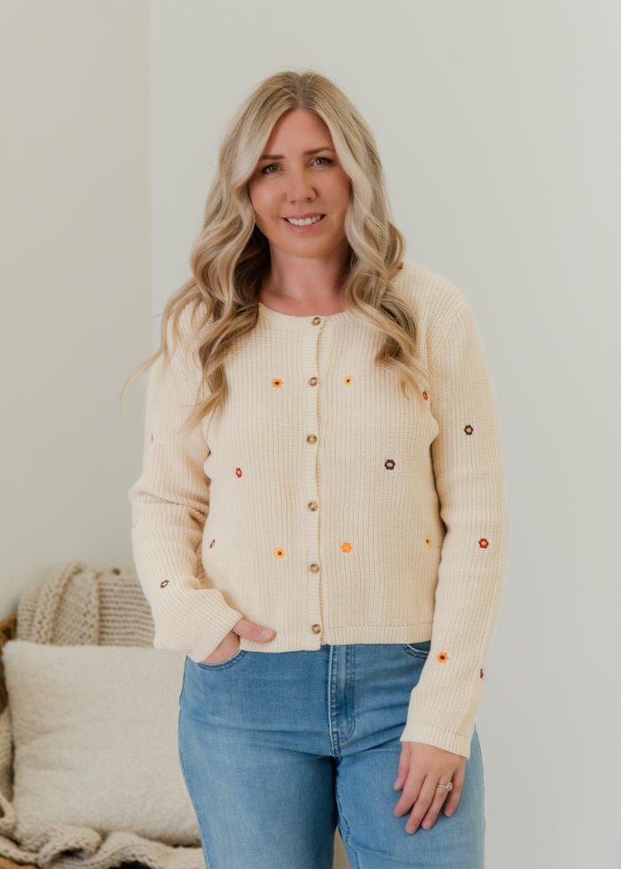 The Felicity Floral Cardigan