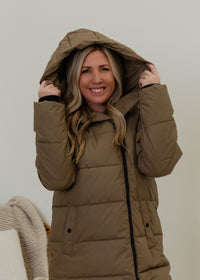 The Miriam Coated Puffer