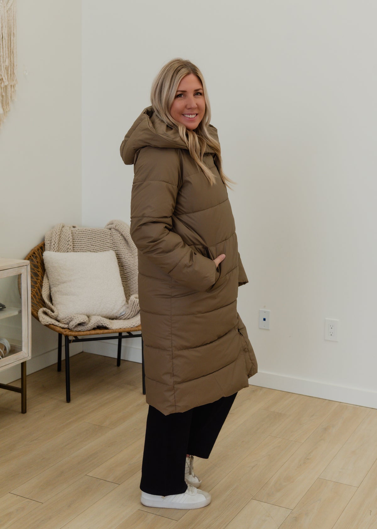 The Miriam Coated Puffer