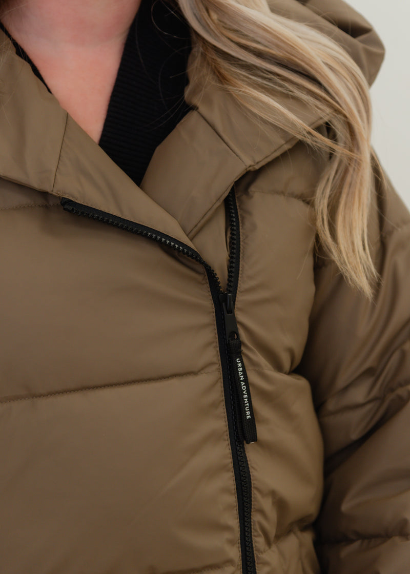 The Miriam Coated Puffer