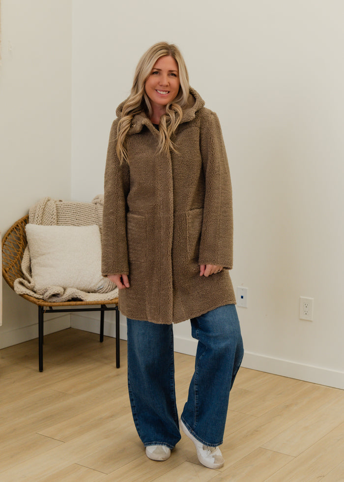The Alina Reversible Hooded Coat