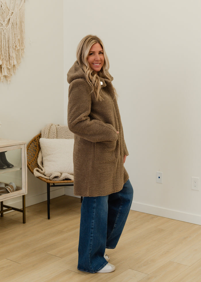 The Alina Reversible Hooded Coat