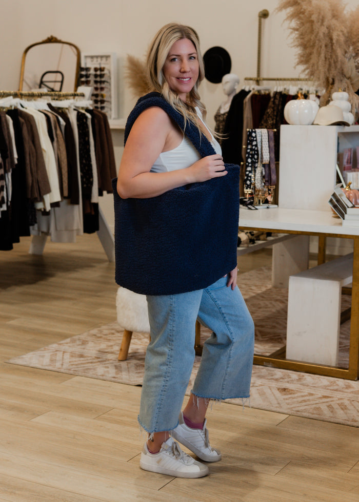 The Akiko Teddy Tote Bag