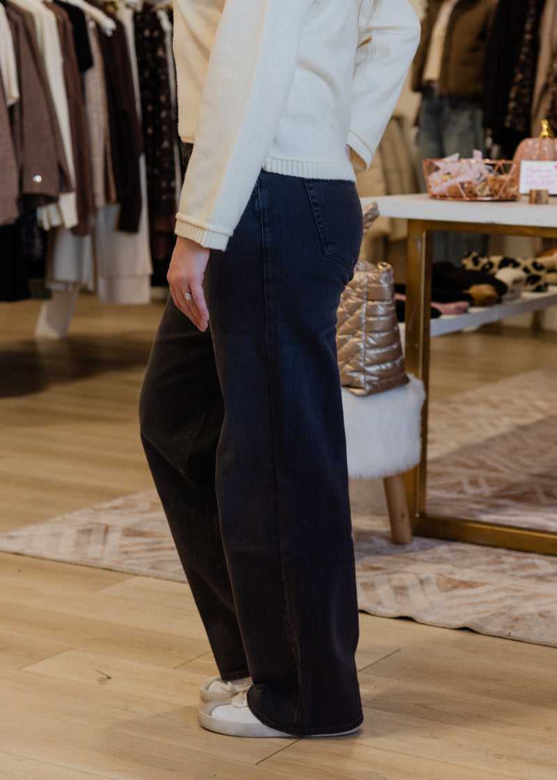 The Loose & Low Rise Straight Leg Jeans