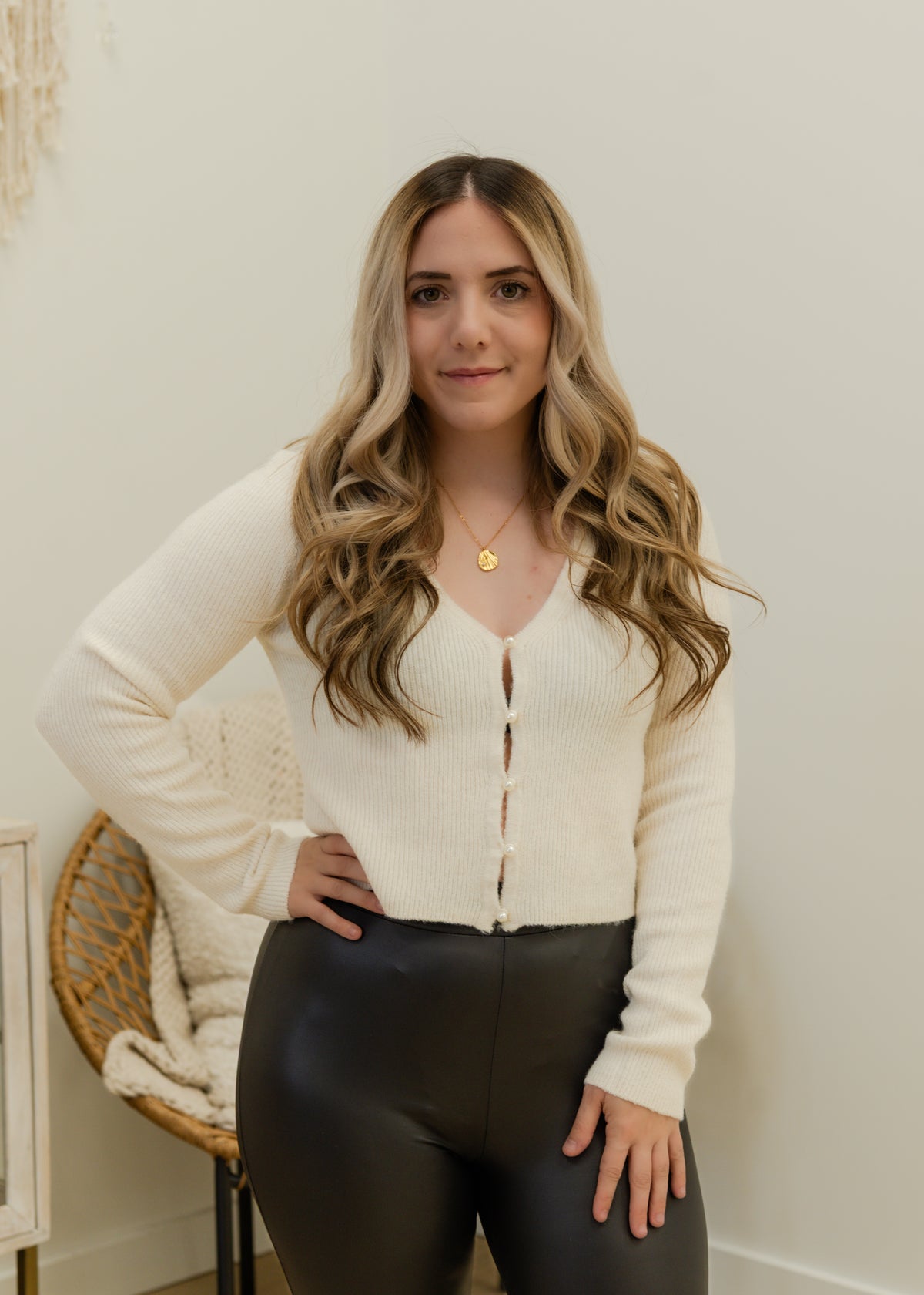 The Rica Pearl Cardigan