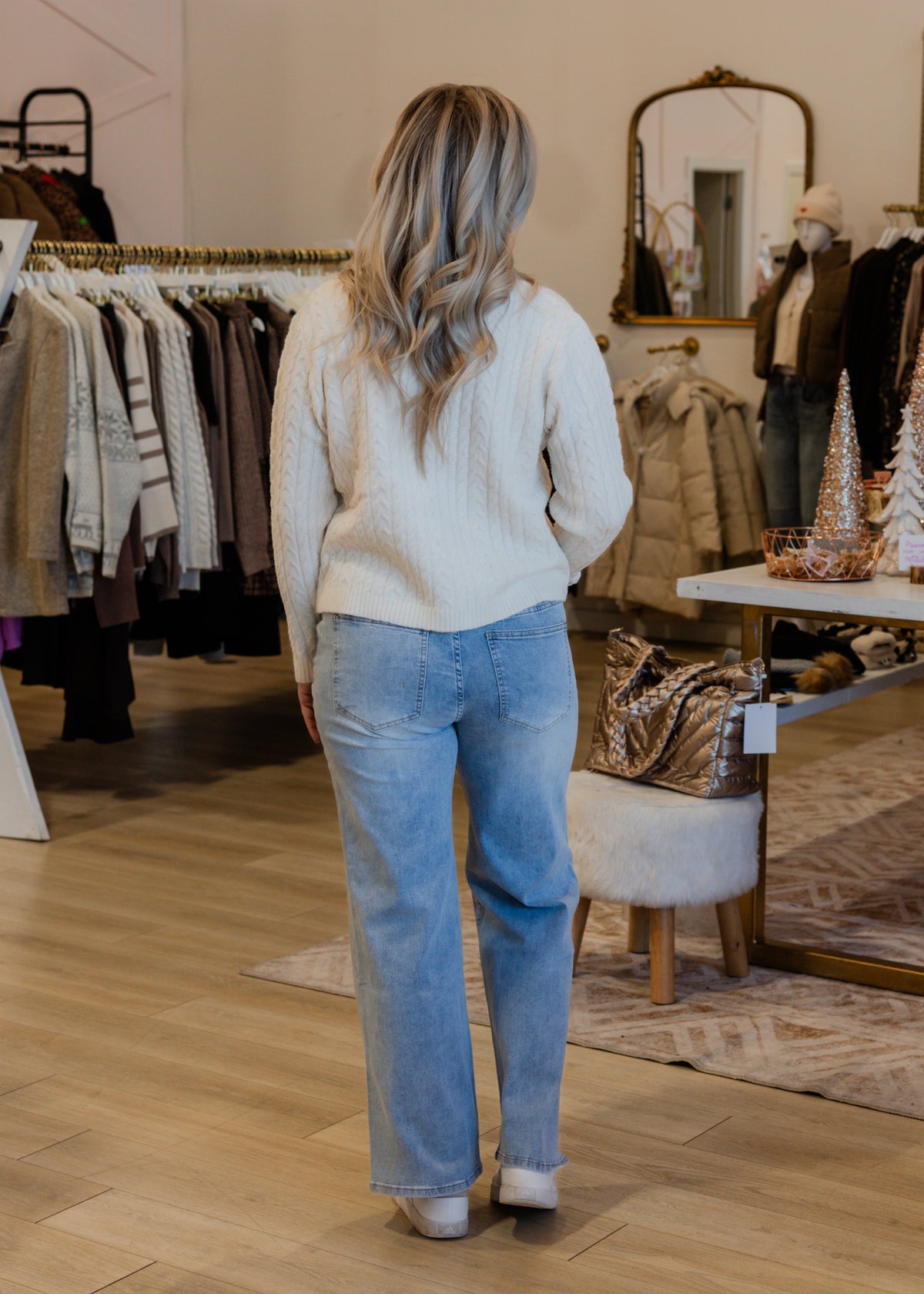 The Dove Wide Leg Denim