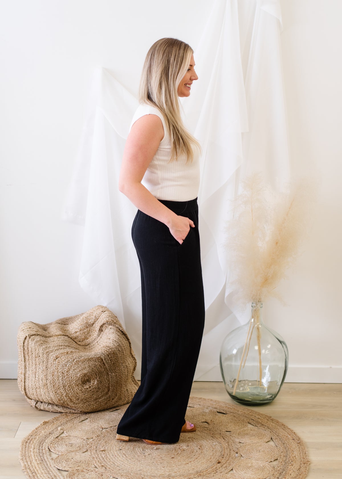 The Elly Wide Leg Pant