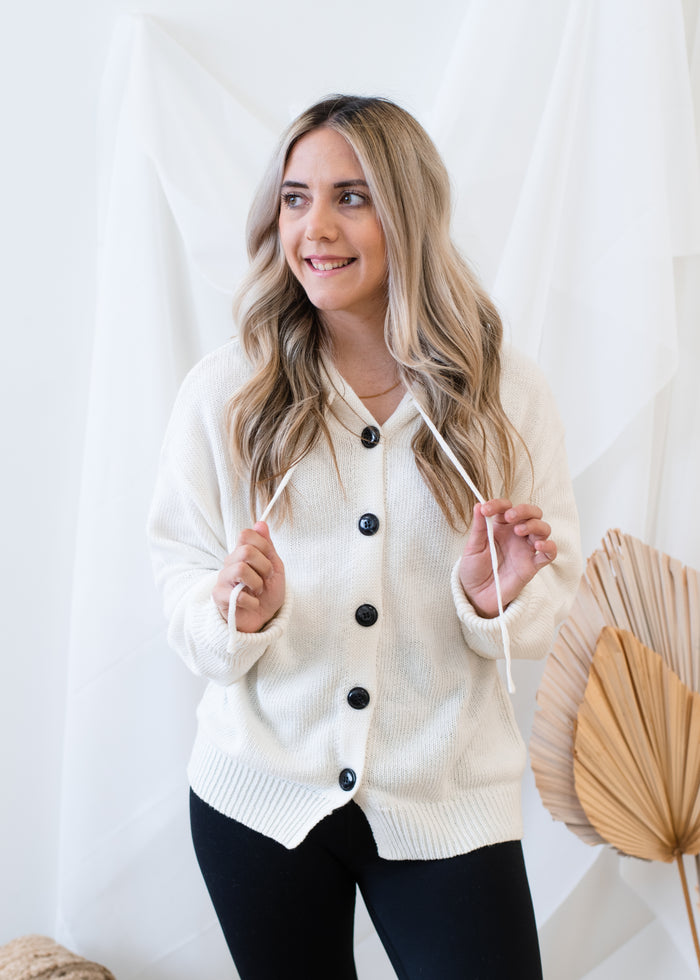 The Ainsley Hooded Cardigan