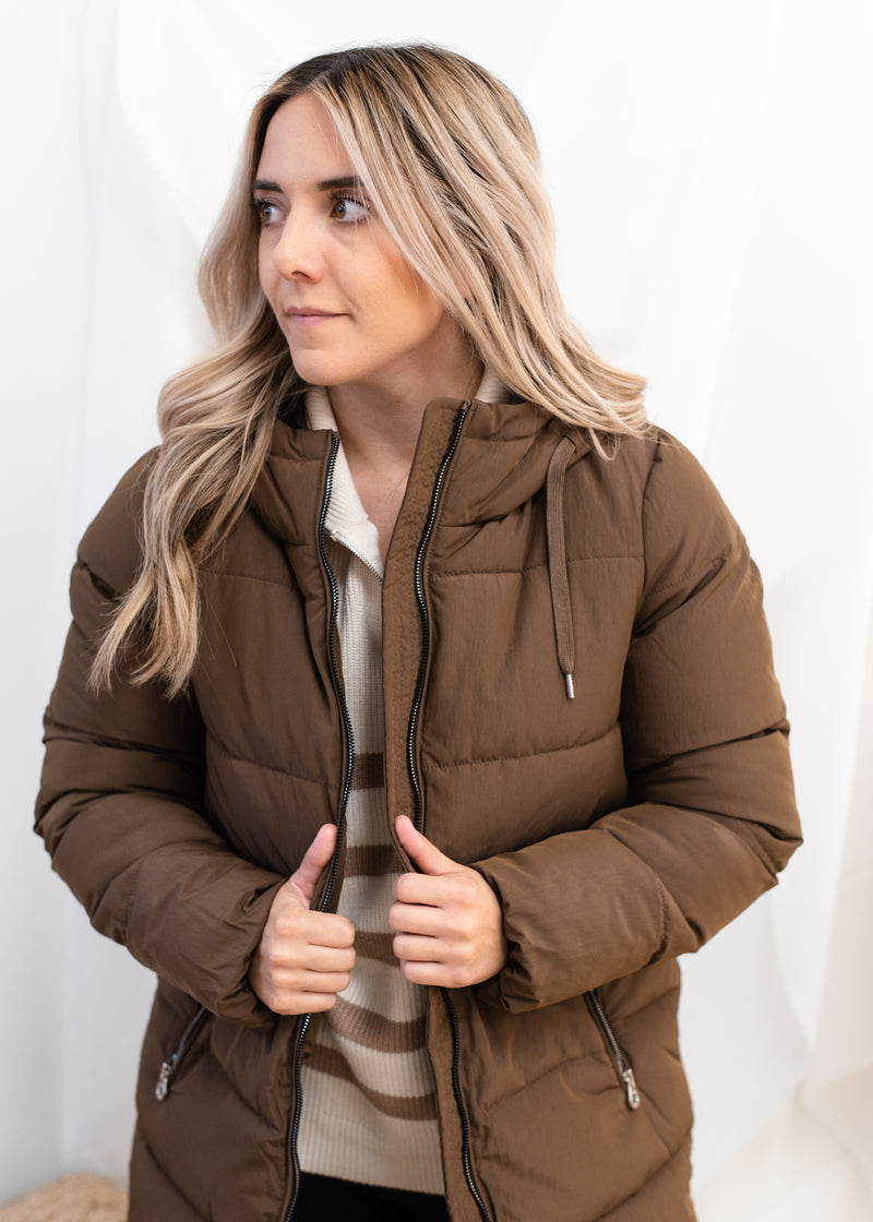 The Dolly Long Puffer Coat