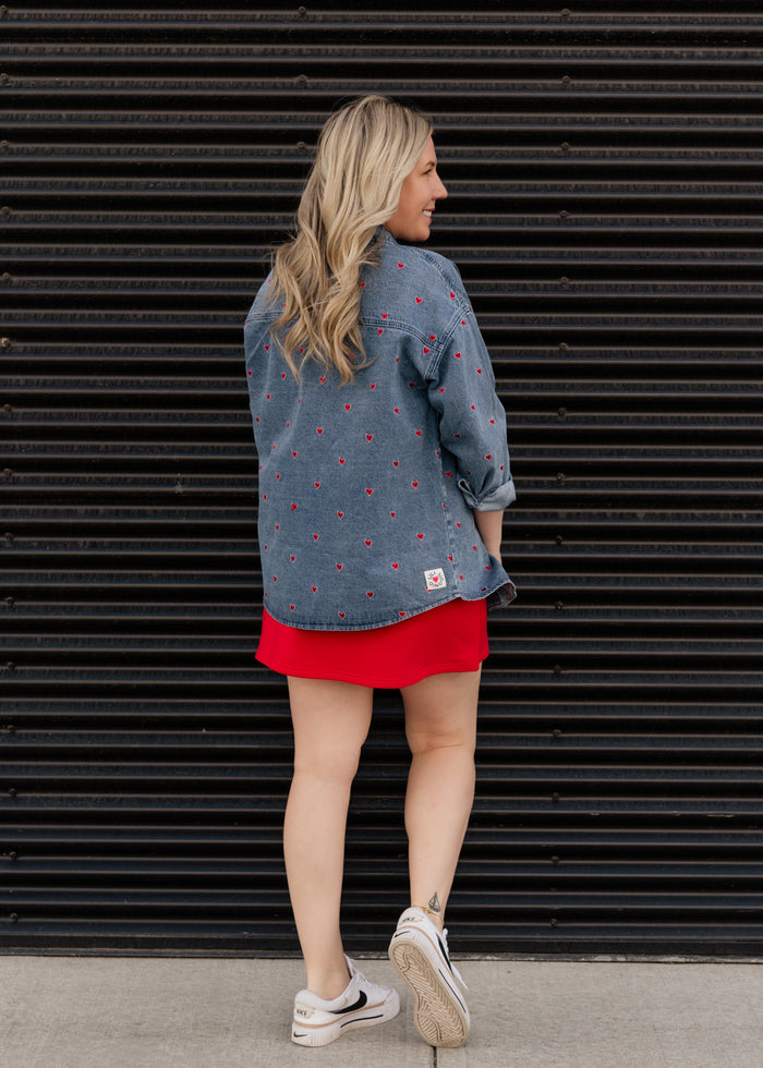 The Heart My Way Denim Jacket