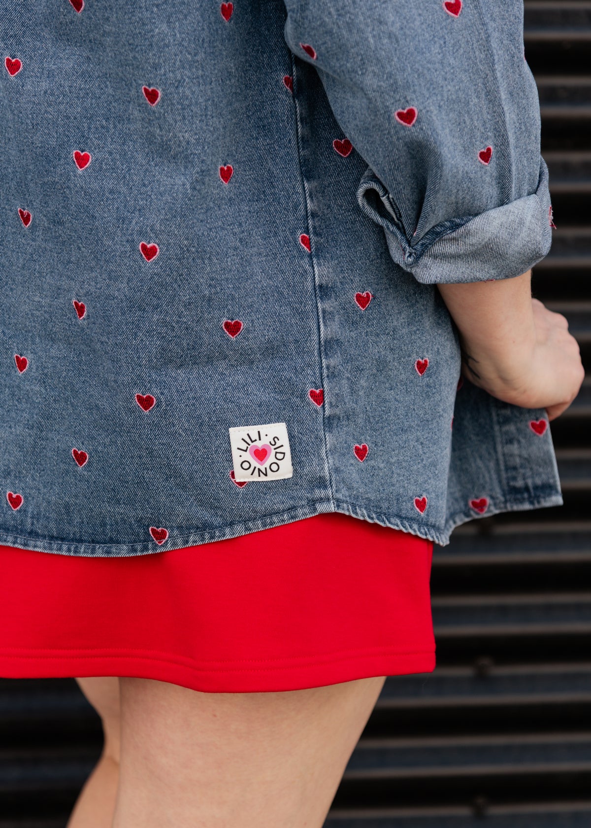 The Heart My Way Denim Jacket