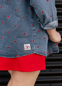 The Heart My Way Denim Jacket