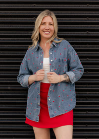 The Heart My Way Denim Jacket
