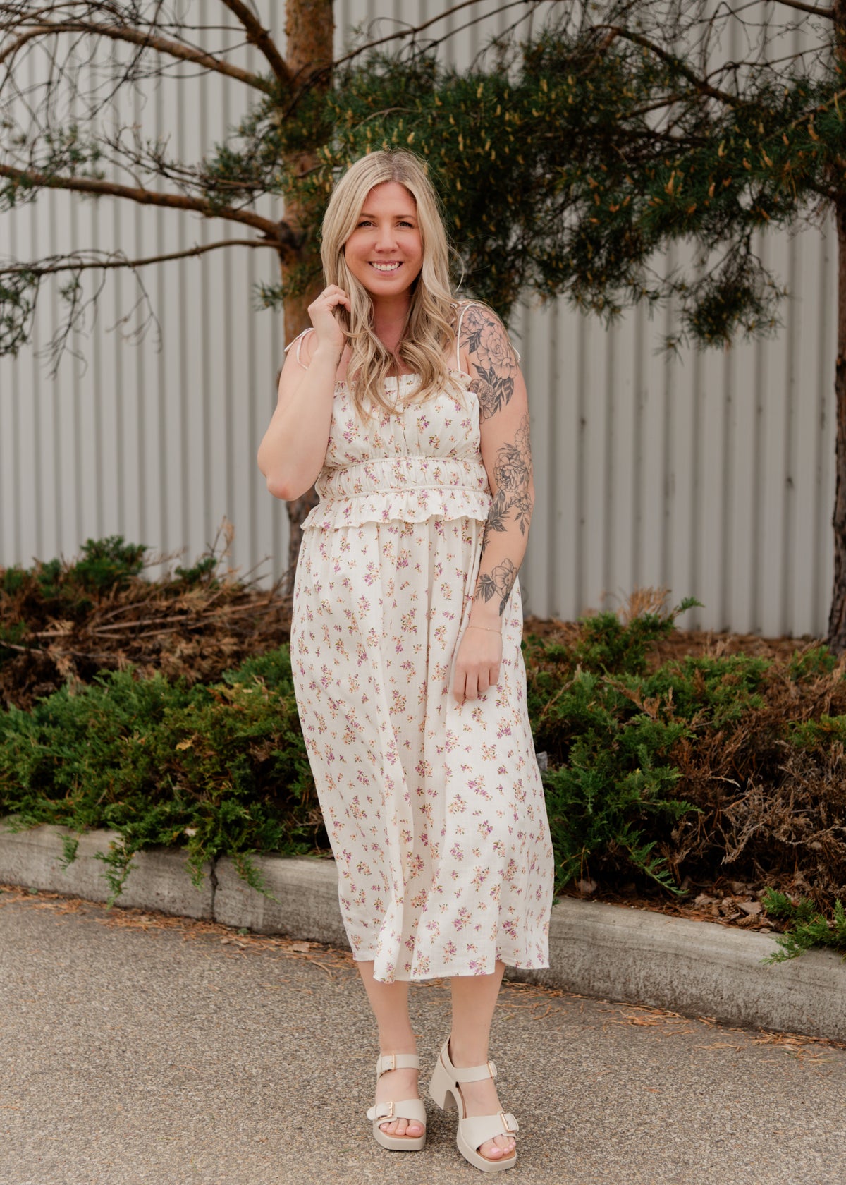 The Bouquet Sweetheart Dress