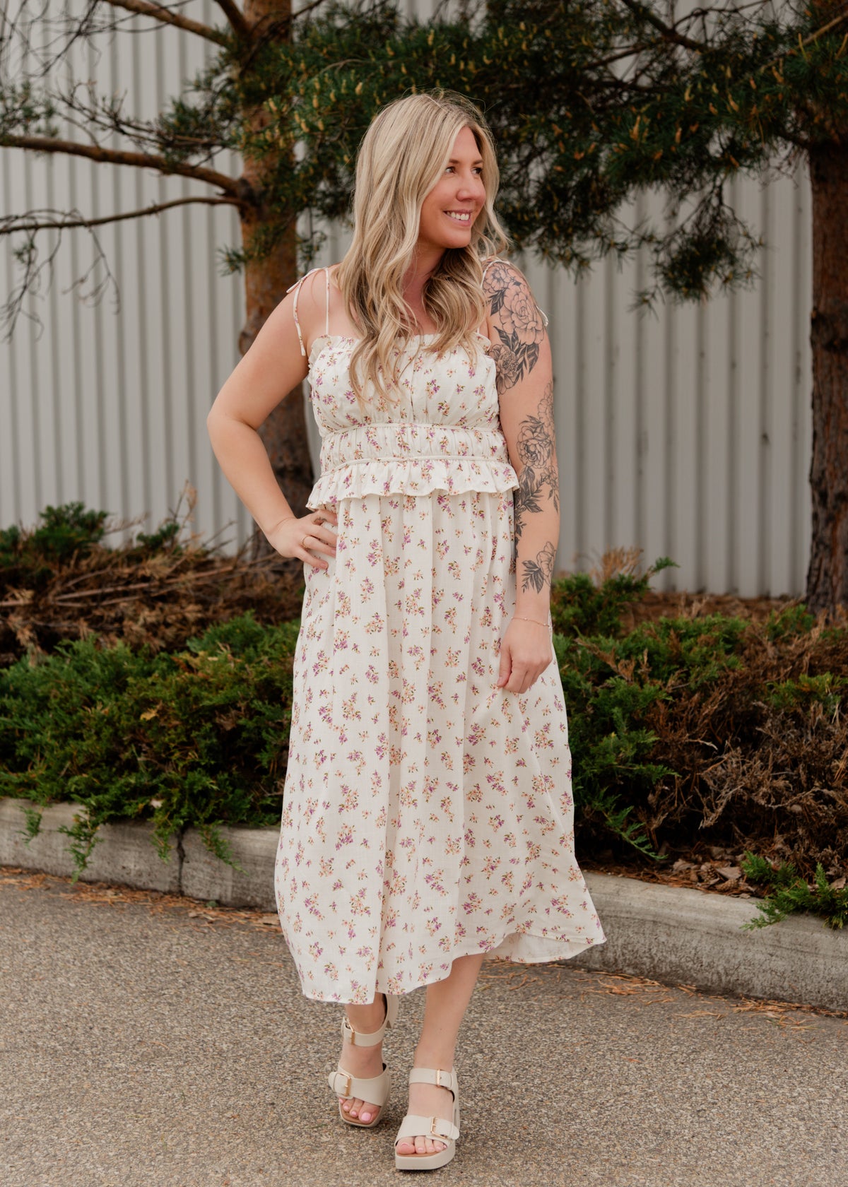 The Bouquet Sweetheart Dress
