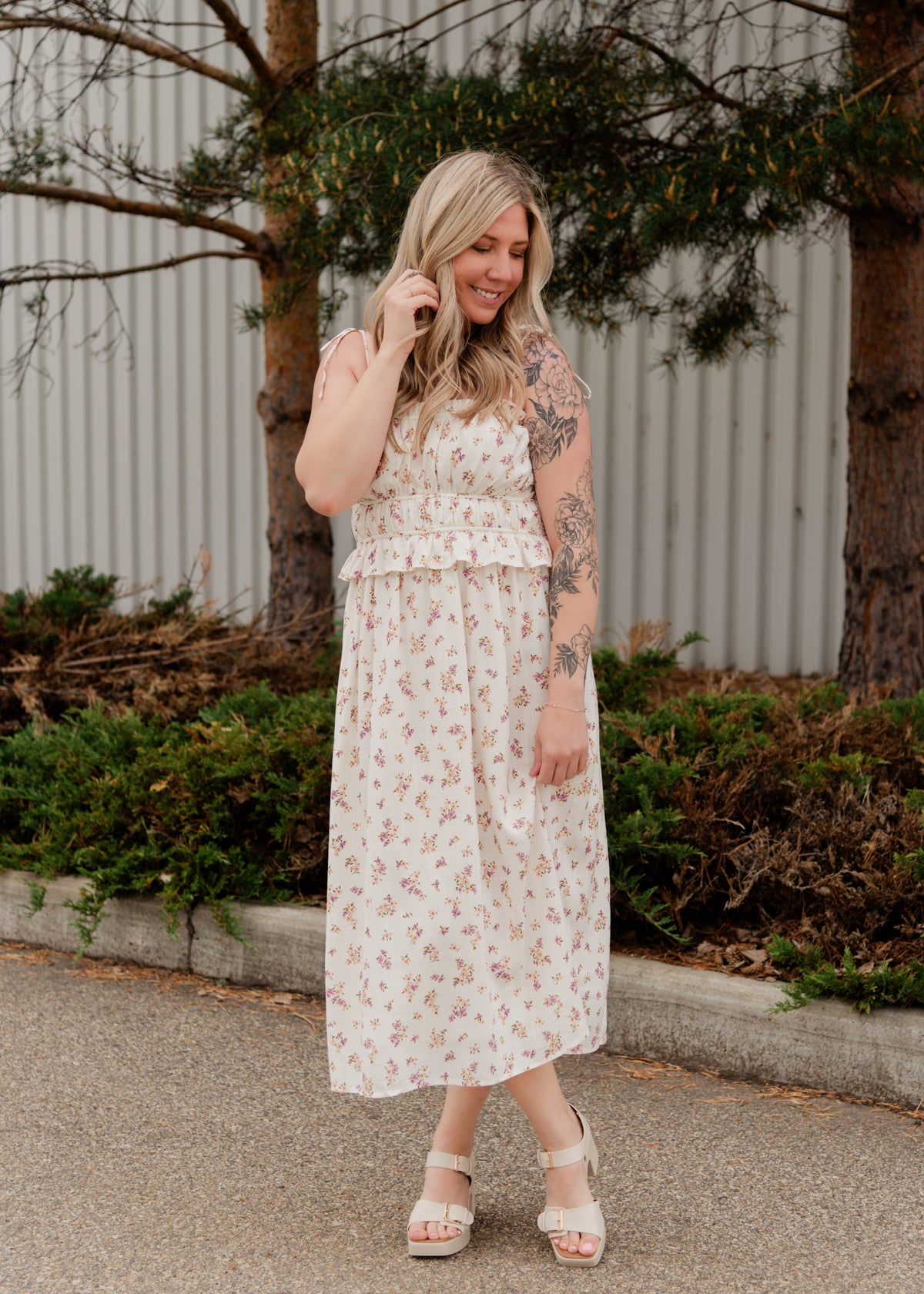 The Bouquet Sweetheart Dress
