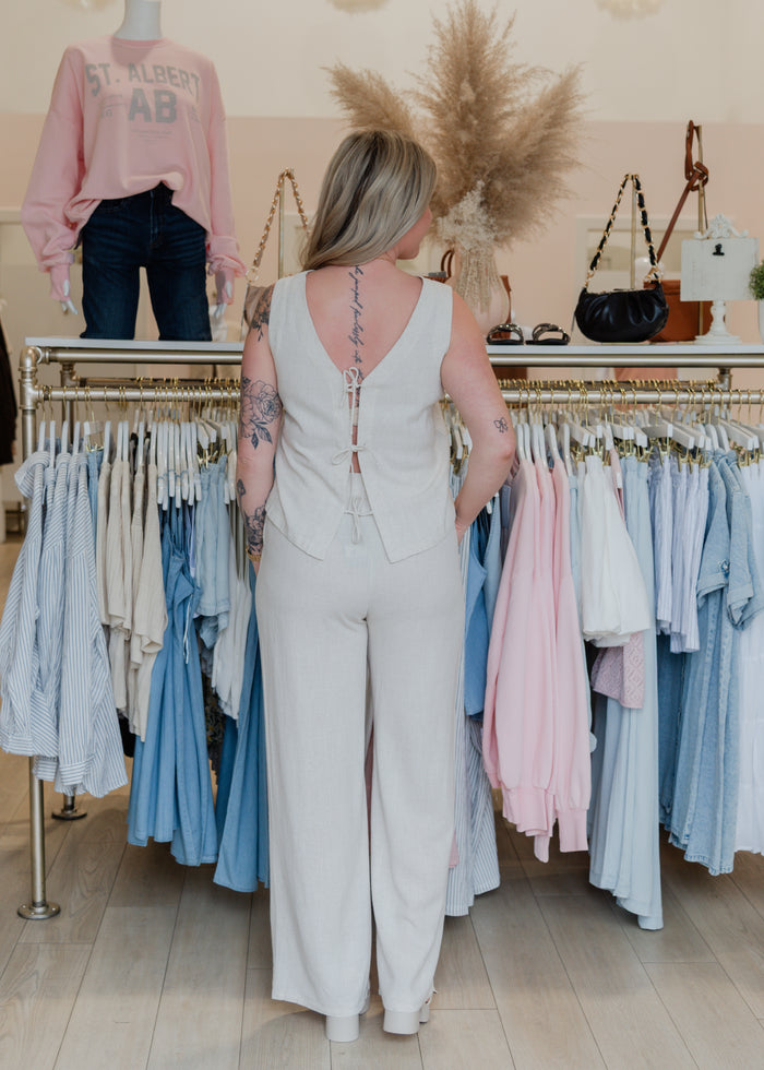 The Holly Reversible Tie Top