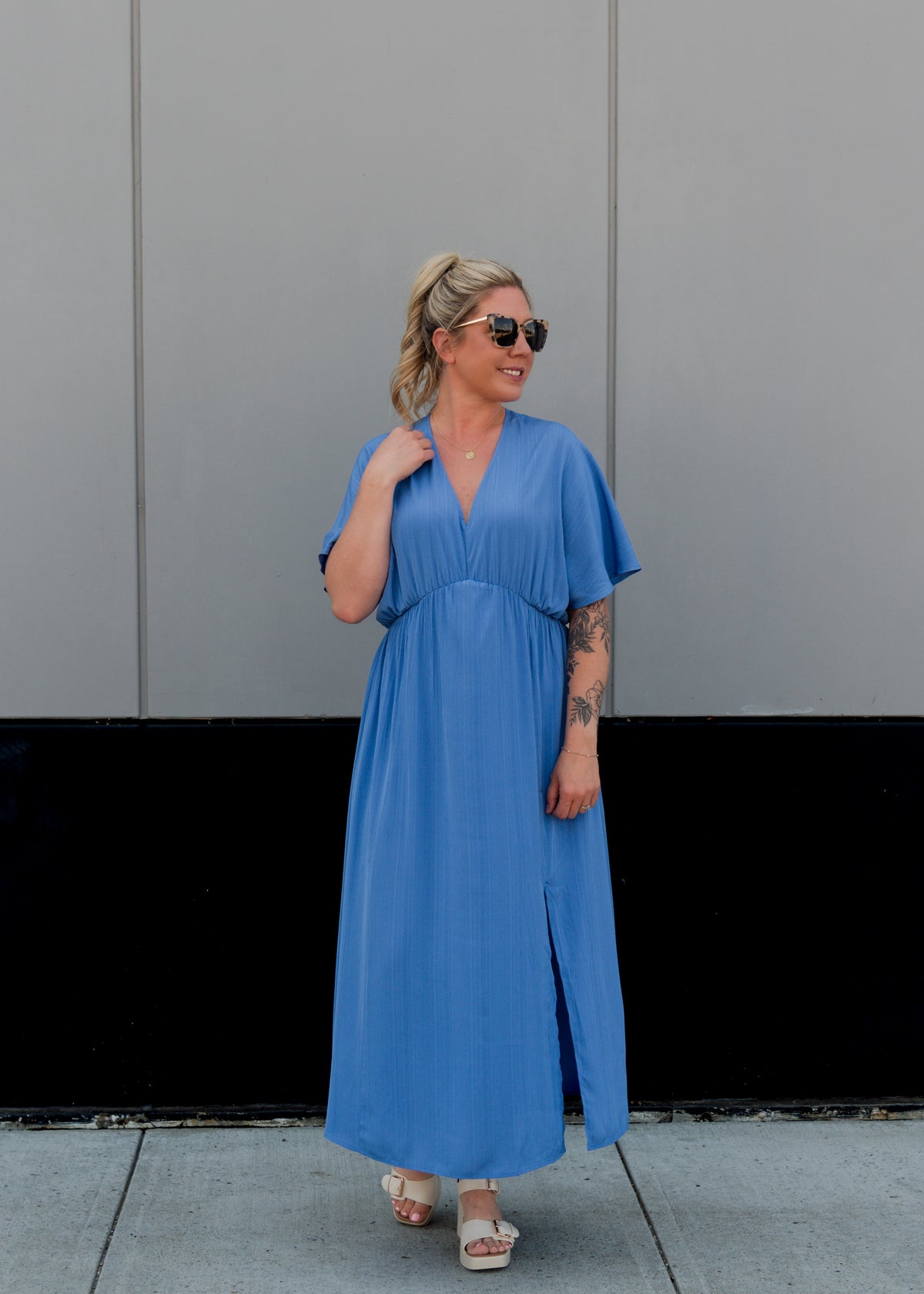 The Blue Bell Maxi Dress