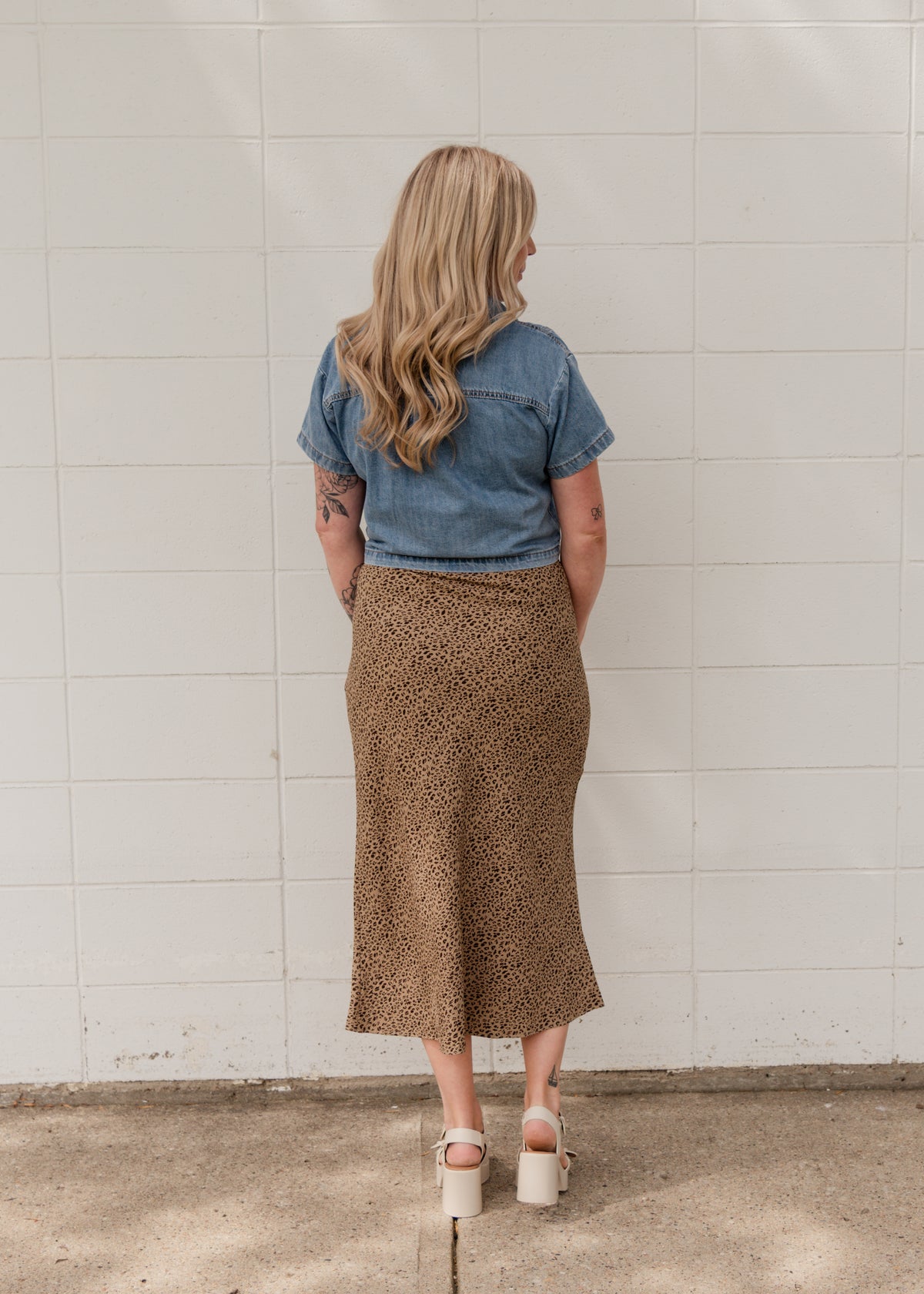 The Lana Leopard Skirt