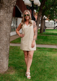 The Scottie Suede Dress
