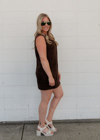 The Scottie Suede Dress