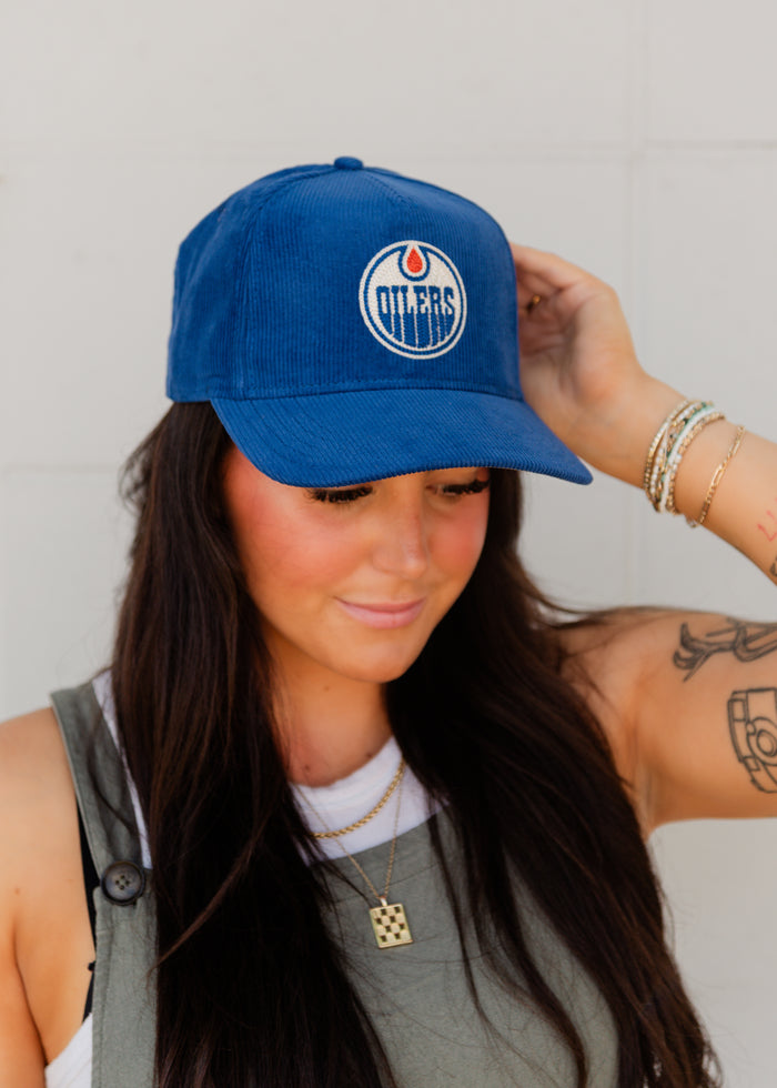 The Corduroy Oilers Hat