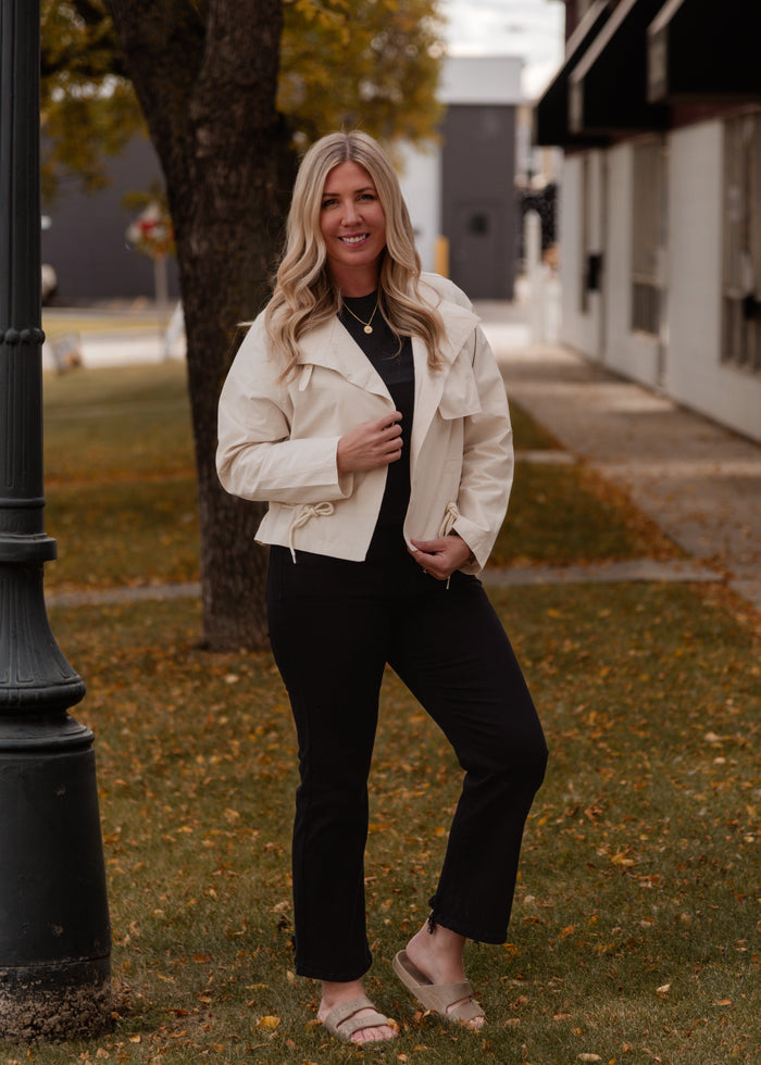 The Blair Waist Tie Jacket