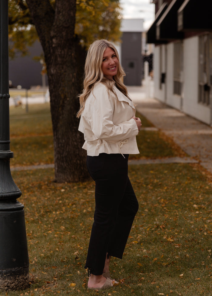 The Blair Waist Tie Jacket