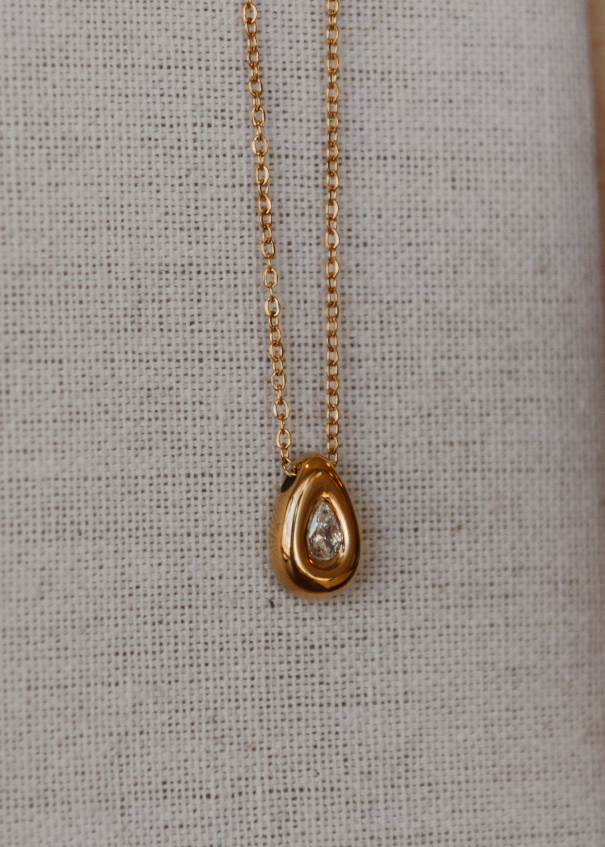 The Crystal Drop Necklace